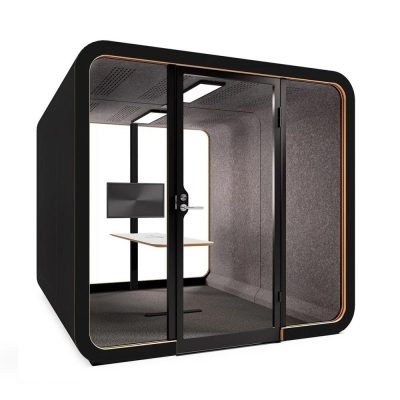 Quad Flex Akustik Kabin - Dört Kişilik Toplantı Kabini (L)